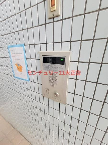 大阪市港区波除２丁目の賃貸マンションのセキュリティ