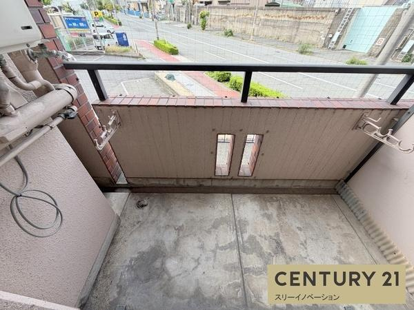 大阪市港区築港３丁目の賃貸マンションのバルコニー