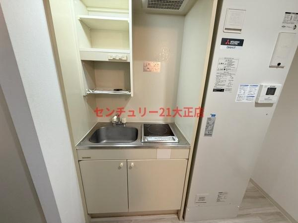 大阪市港区弁天５丁目の賃貸マンションのキッチン