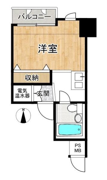 ＧＳハイム内本町の間取り
