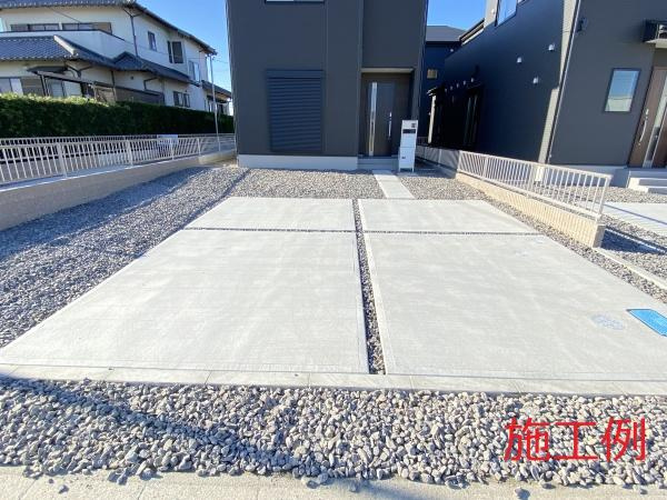 西尾市一色町対米01期　全3棟・1号棟の外観：施工例|施工例
