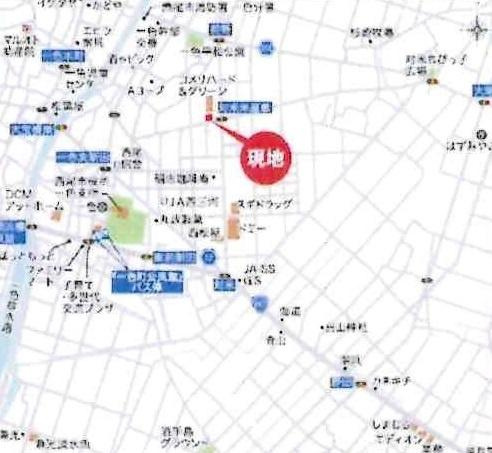 西尾市一色町対米01期　全3棟・3号棟のその他|交通アクセス図です。
