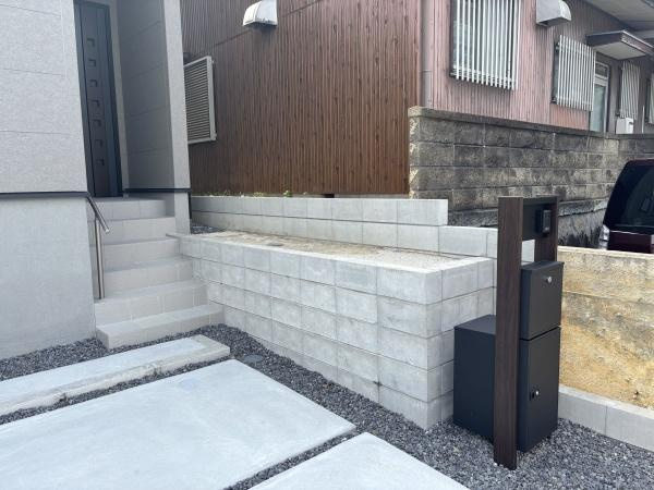 岡崎市緑丘　全2棟・1号棟の外観：施工例|施工例