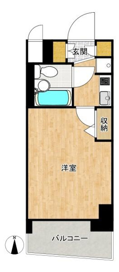 【間取り】 | デリード高井田駅前　オーナーチェンジ