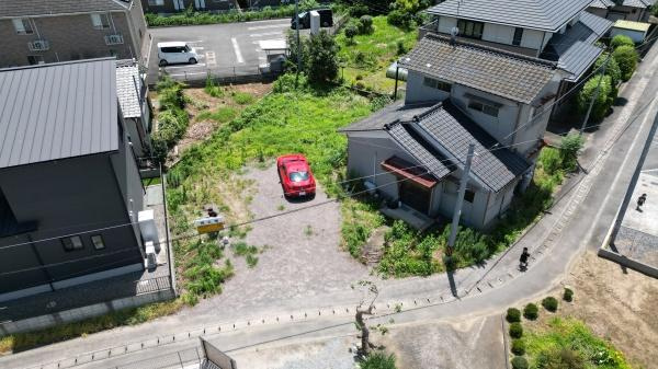 中戸次　土地のその他|現地航空写真(2026年7月撮影)