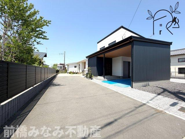 【新築】太田市亀岡町　３LDKの前面道路含む現地写真|前面道路含む現地写真です