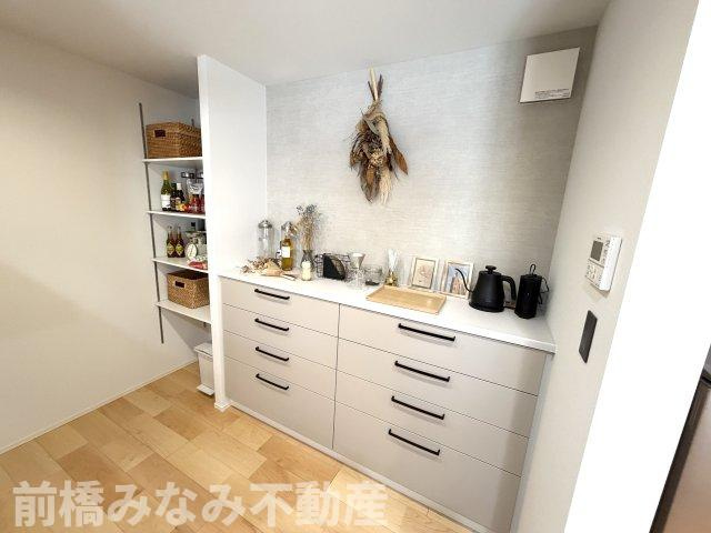 【新築】太田市亀岡町　３LDKのキッチン|コンパクトなキッチンで掃除もラクラク