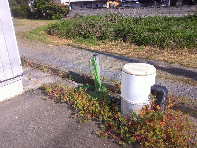 常総市大沢の倉庫の設備