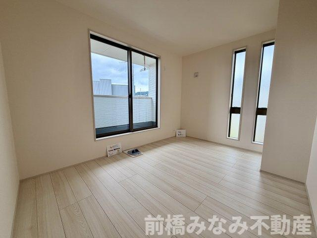 【新築】渋川市渋川第５　限定１棟　リーブルガーデン　新築建売の洋室|広々とした洋室です