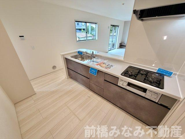 【新築】渋川市渋川第５　限定１棟　リーブルガーデン　新築建売のキッチン|きれいなキッチンです