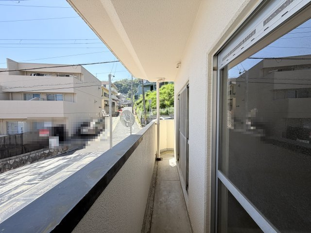 六甲ヒルズ篠原台のバルコニー