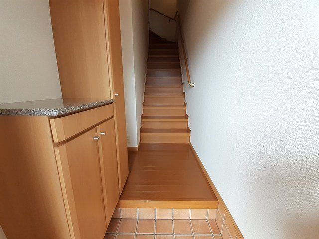 クリアネスＢの玄関|毎日通る玄関はこちらです