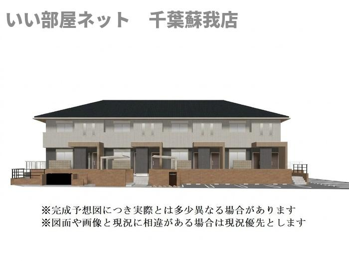 ハレカフアの区画図|こちら、外観パースです
