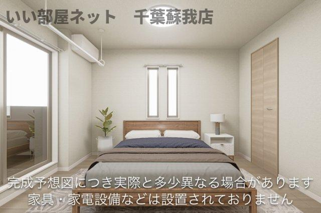 ハレカフアの寝室|使い勝手のいい寝室です