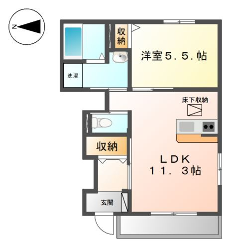 神戸市西区伊川谷町有瀬のアパート