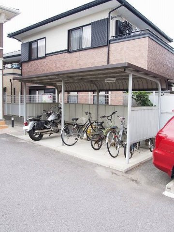 アンソレイユ西山Ⅰのその他共用部分|自転車置き場
