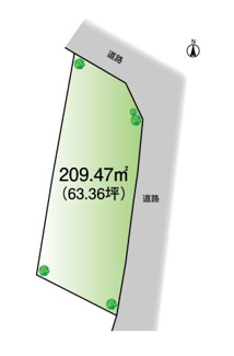 【外観】 | 千葉市中央区川戸町　売地　【大森台駅】 | 豊かな自然に囲まれた土地です。ご家族でのびのびとした暮らしが叶います。
