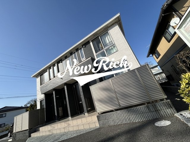 前橋市総社町植野のアパートの外観