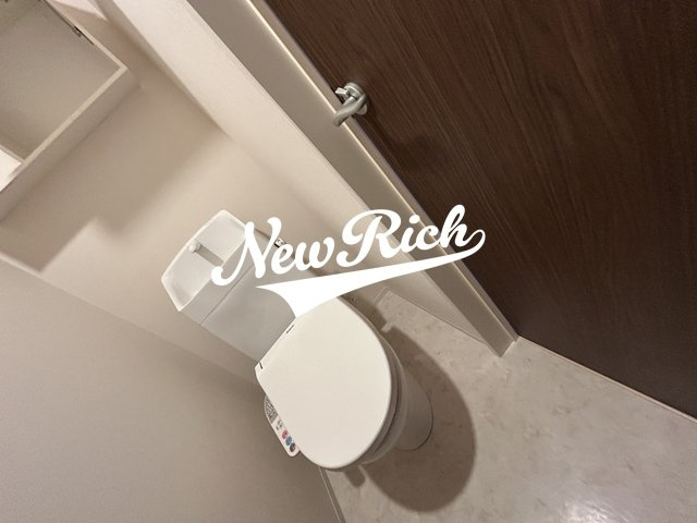 前橋市総社町植野のアパートのトイレ