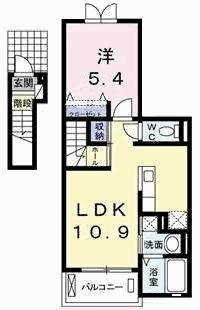 アーバンシャトーの間取り