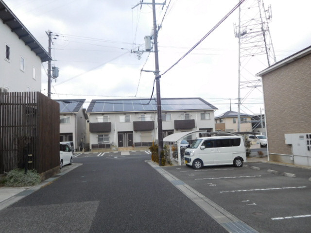 加古川市野口町坂元北３丁目のアパートの展望