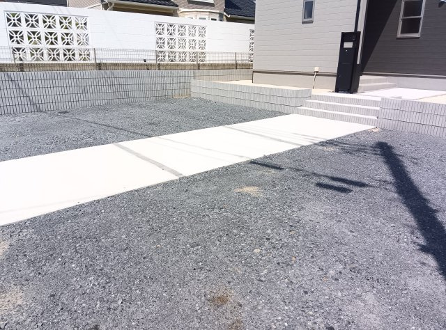桜川市東桜川　第1の駐車場