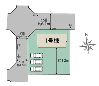 【区画図】 | 福島市笹谷道場　1号棟（Z）