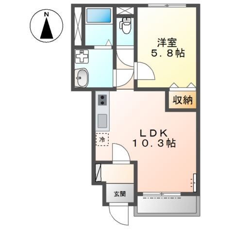 【間取り】 | ヴィーブル東二見