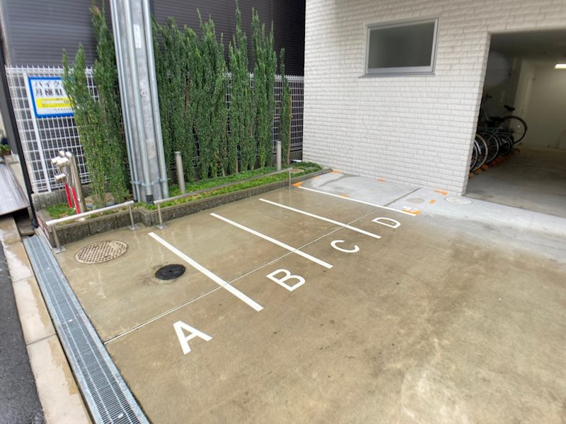 ララプレイス京町堀プロムナードの駐車場