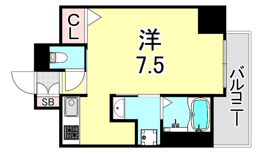 MJC神戸ブレイヴの間取り