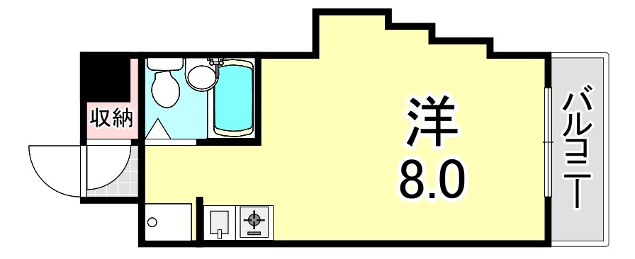 ダイドーメゾン神戸の間取り