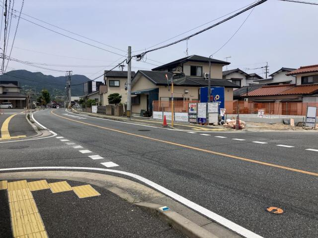 福岡市早良区脇山２丁目の新築一戸建の前面道路含む現地写真|現地写真 