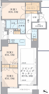 アスコットパーク日本橋小伝馬町の間取り