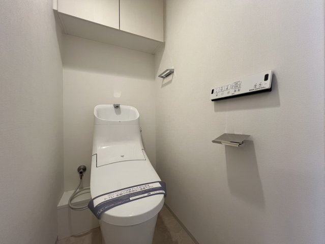 新しい設備を揃えたトイレです