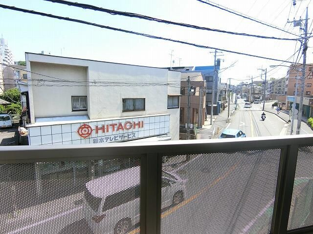 横浜市旭区さちが丘のアパートの展望