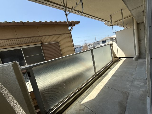 グランレナジア姫路のバルコニー
