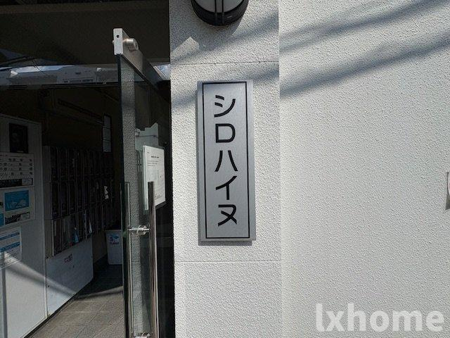 シロハイヌのエントランス|建物の内部です