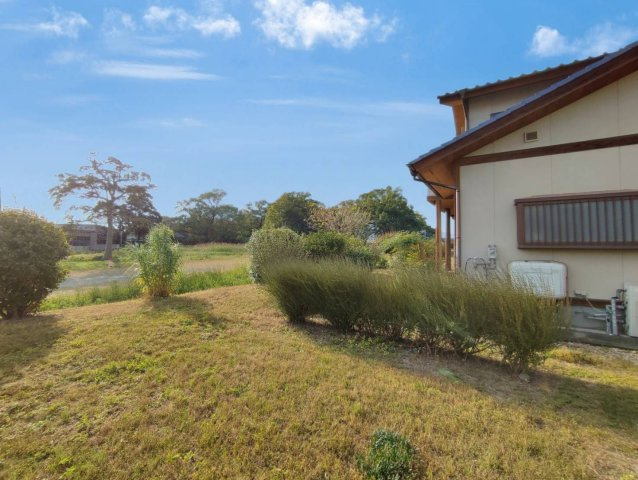 小郡市小郡　中古戸建の庭