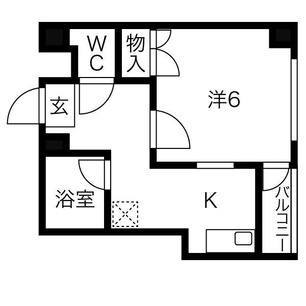 イトサンビルの間取り