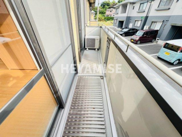 バリュージュ河島Aのバルコニー