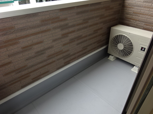 グレイス茶屋町駅前Aのバルコニー