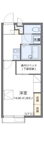 代表的な間取のため実際の間取とは異なる場合があります