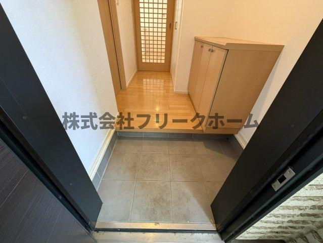 パークサイドレジデンスの玄関