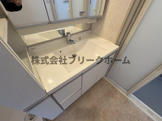 パークサイドレジデンスの洗面所