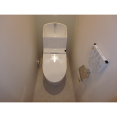 シンプルで使いやすいトイレです