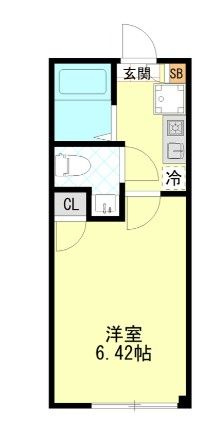ルフォン一之江の間取り|間取りです。