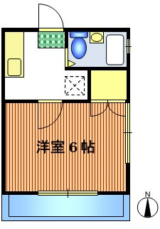 2階東南角部屋