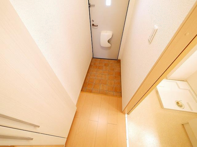 ハッピーハイツの玄関|毎日通る玄関はこちらです