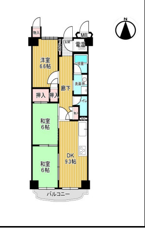 【間取り】 | ☆阪急池田伏尾台マンション