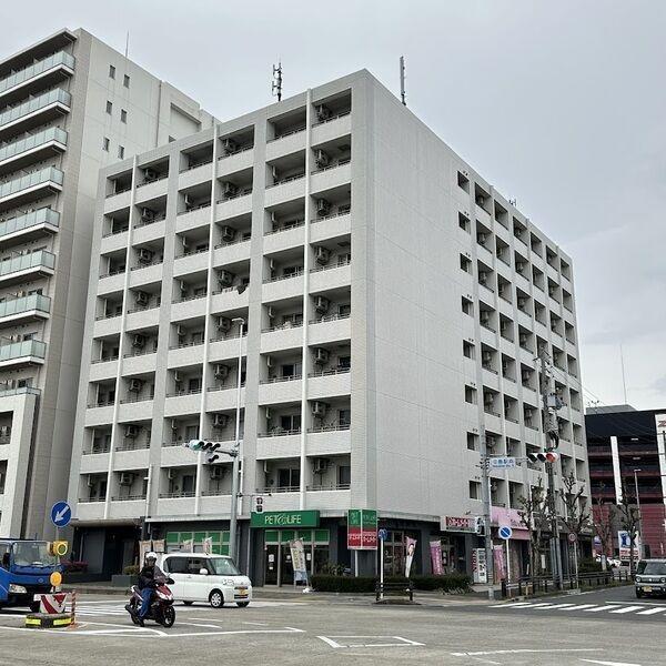 グレンパーク中島の外観|外観もきれいです